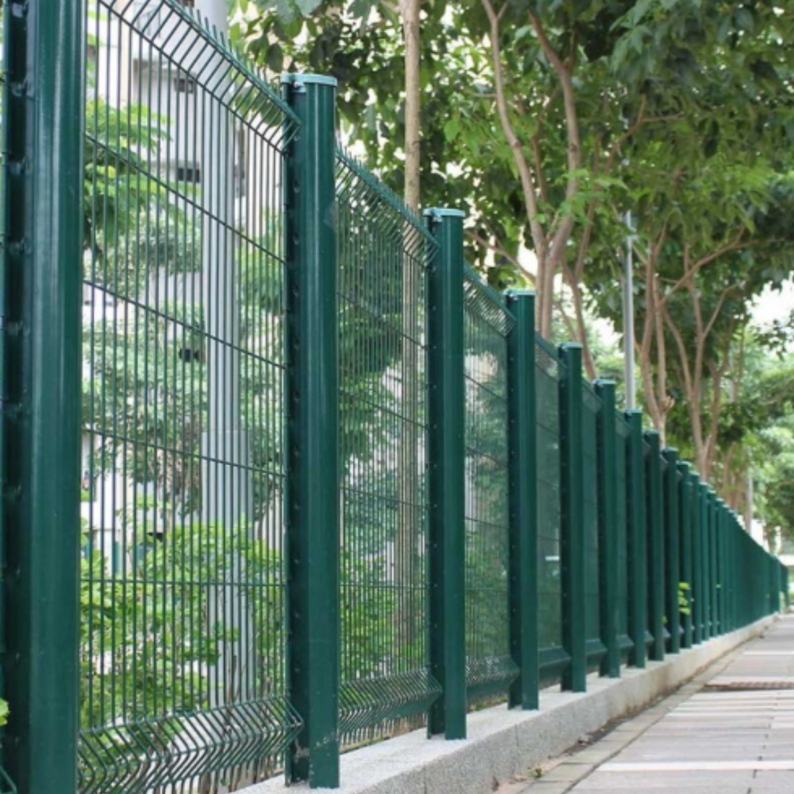3D weld mesh fence